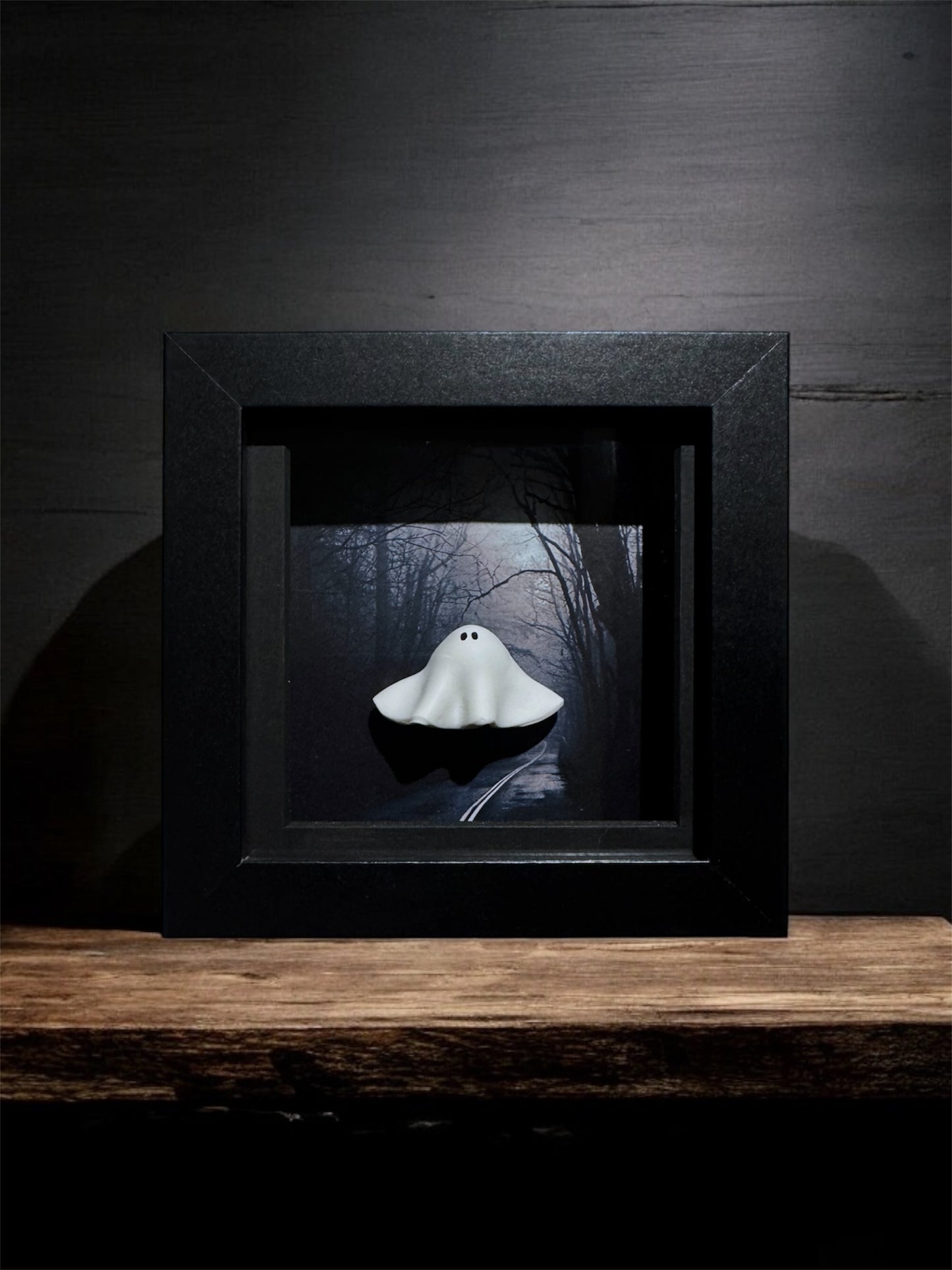 Haunted Road Ghost Box (White or Black Frame)