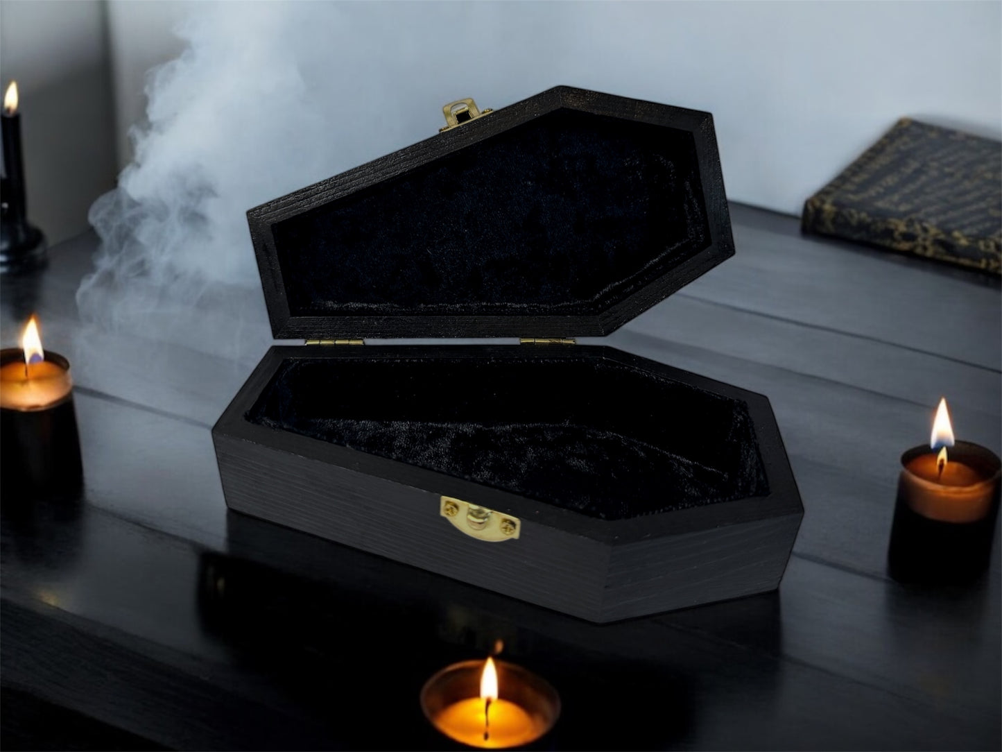 Moth Coffin Box