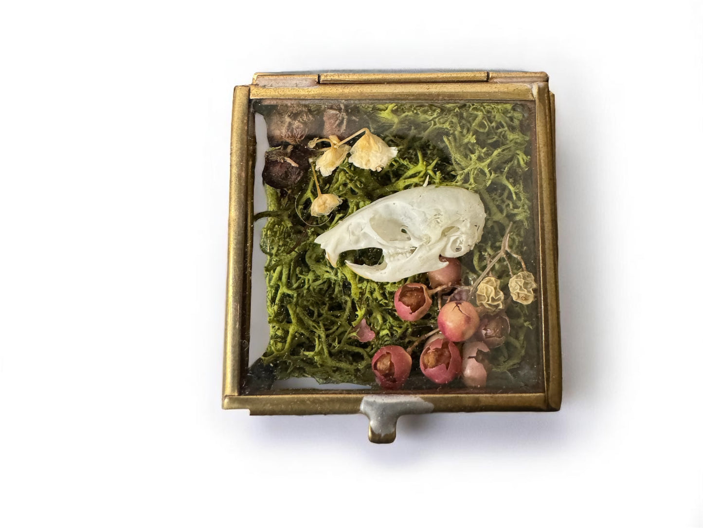 Vintage Glass Trinket Boxes