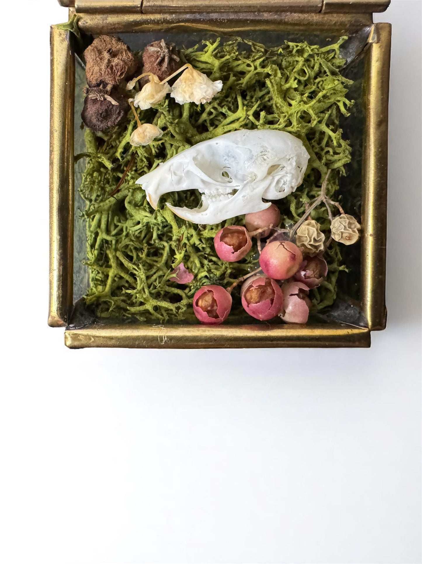 Vintage Glass Trinket Boxes