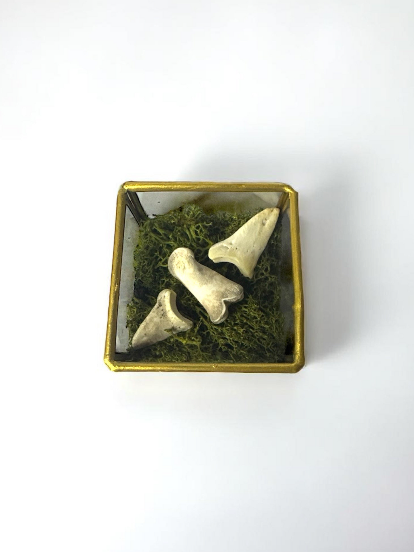 Vintage Glass Trinket Boxes