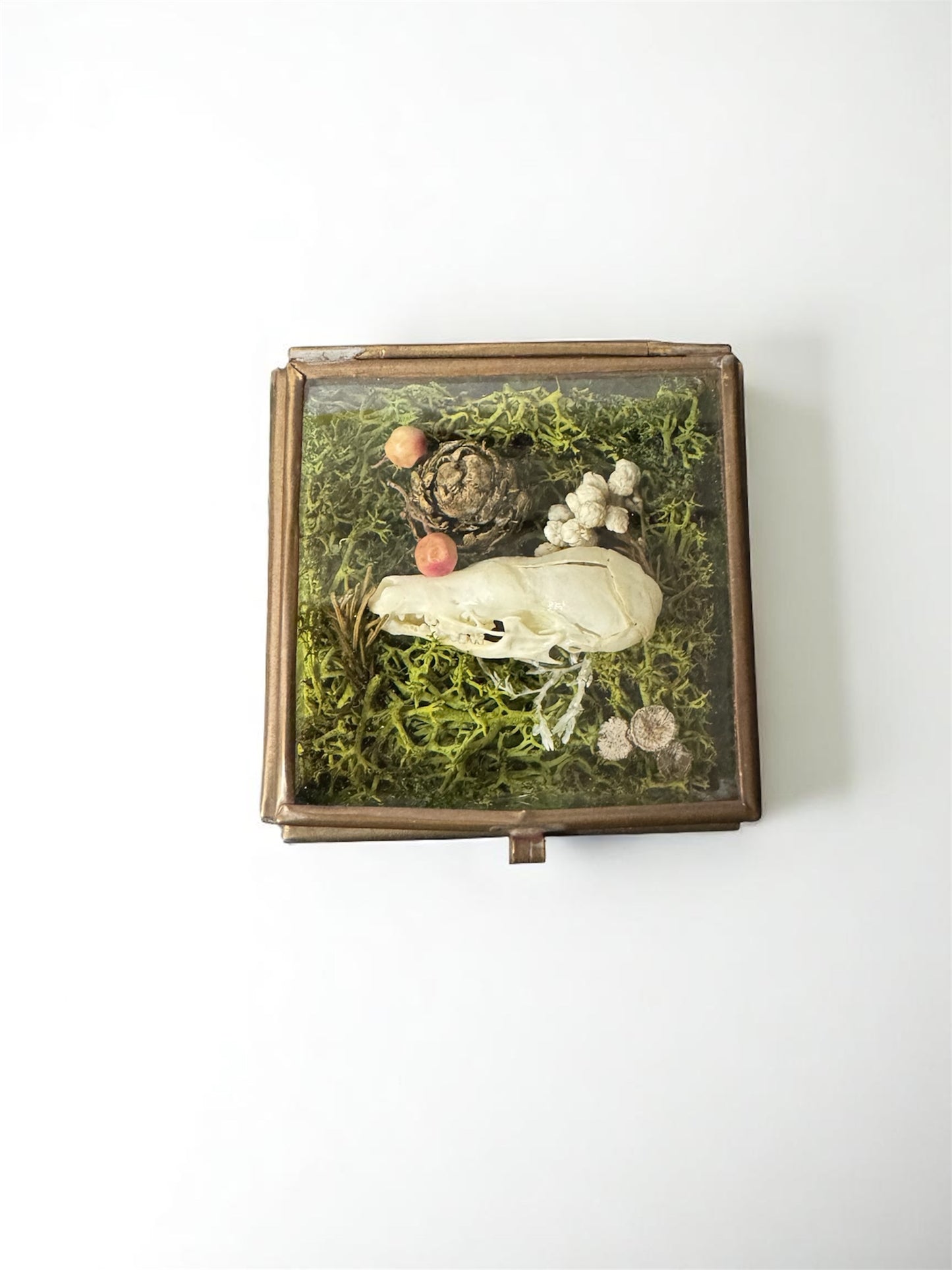 Vintage Glass Trinket Boxes