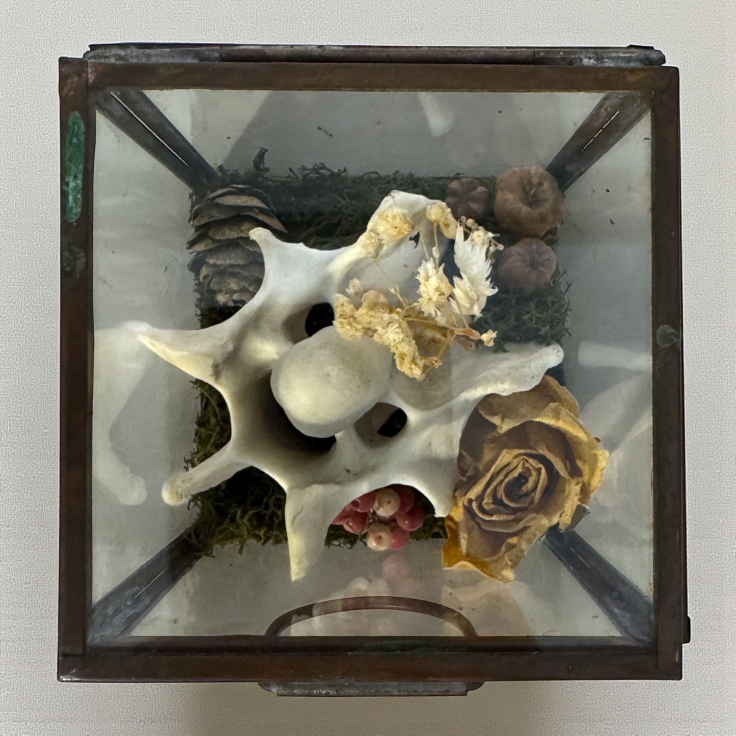 Vintage Glass Trinket Boxes