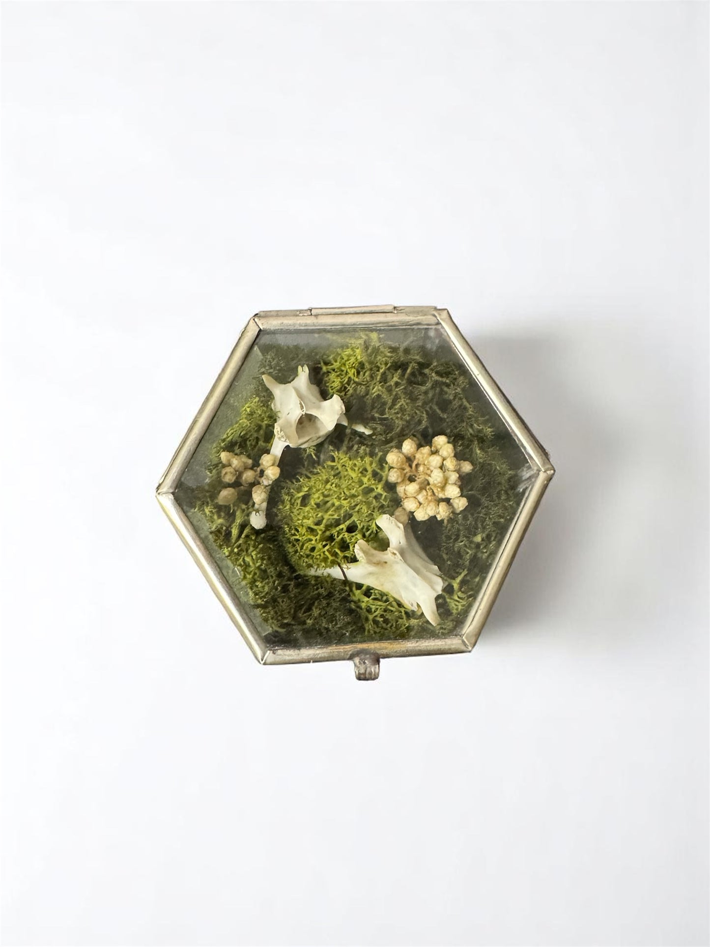Vintage Glass Trinket Boxes