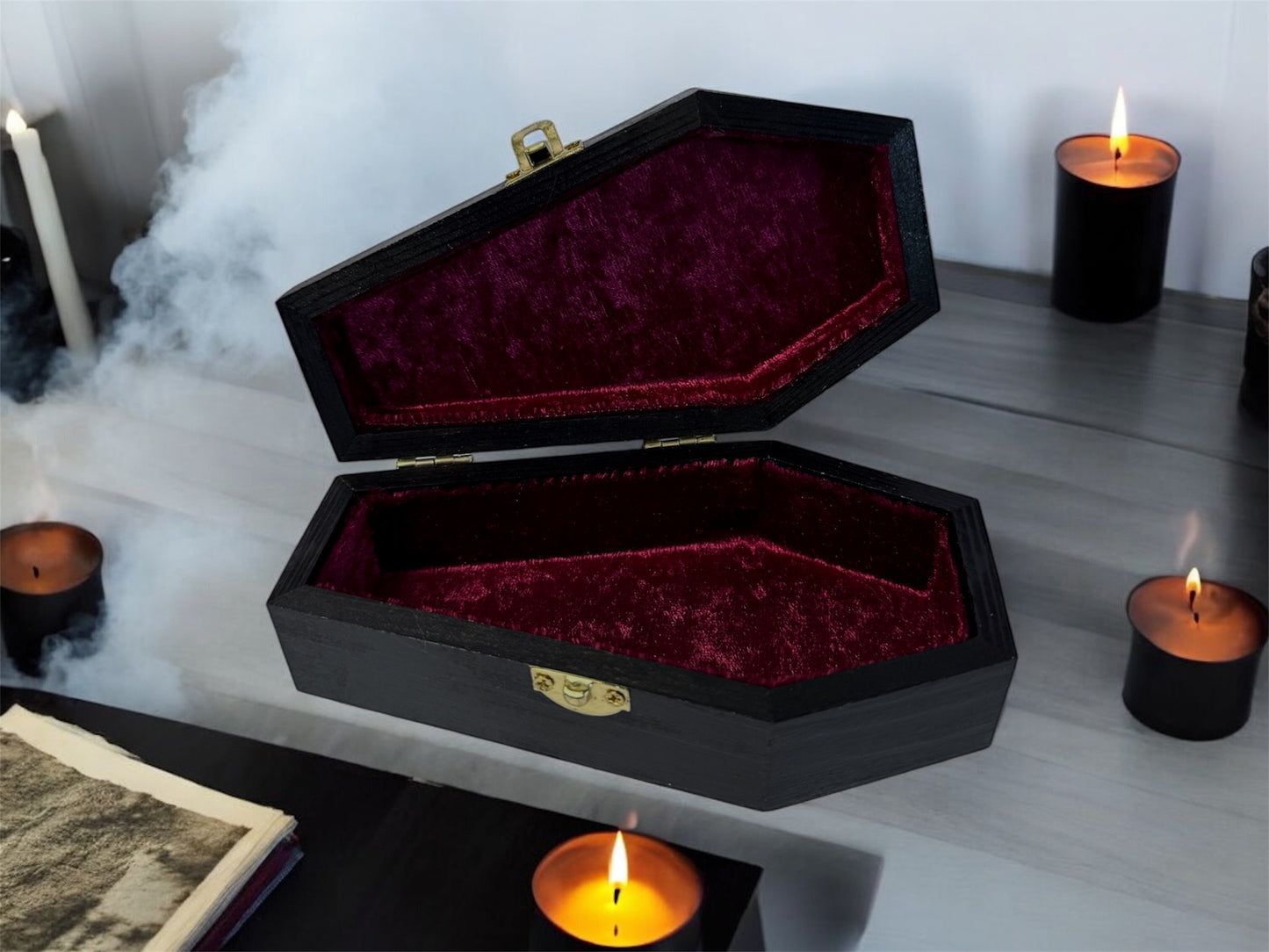 Moth Coffin Box