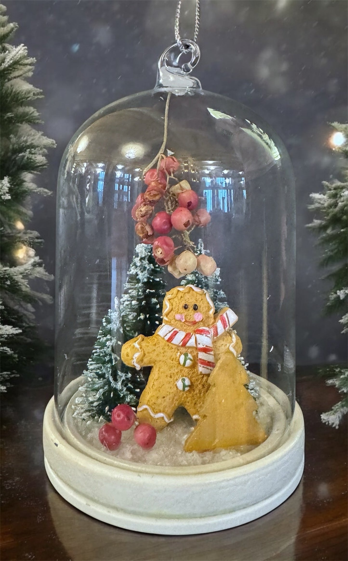 Gingerbread Dome Ornament