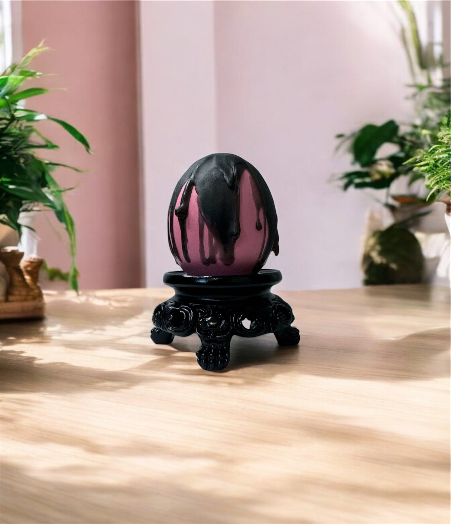 Wickedly Enchanted Pink Wax Egg