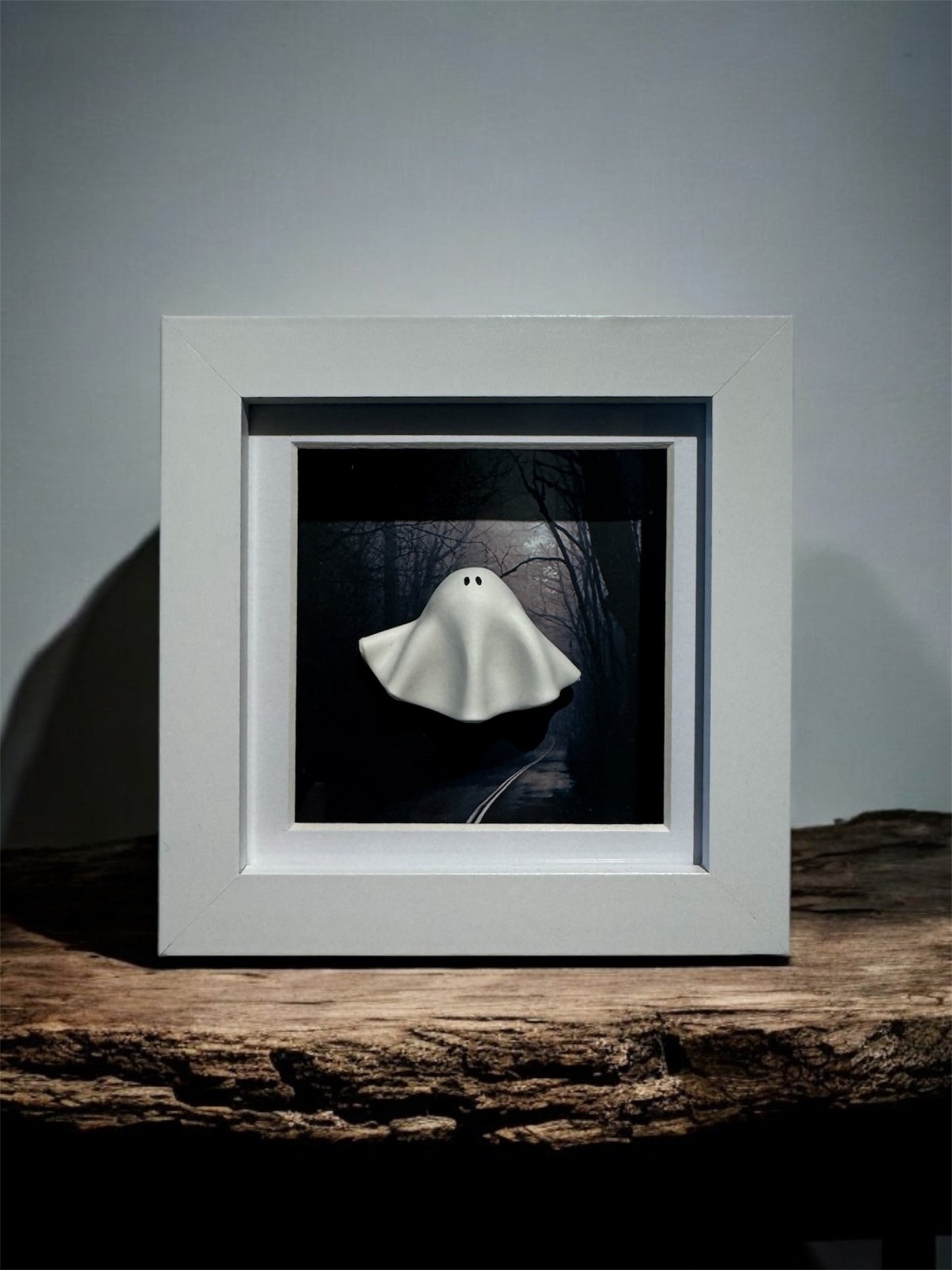 Haunted Road Ghost Box (White or Black Frame)