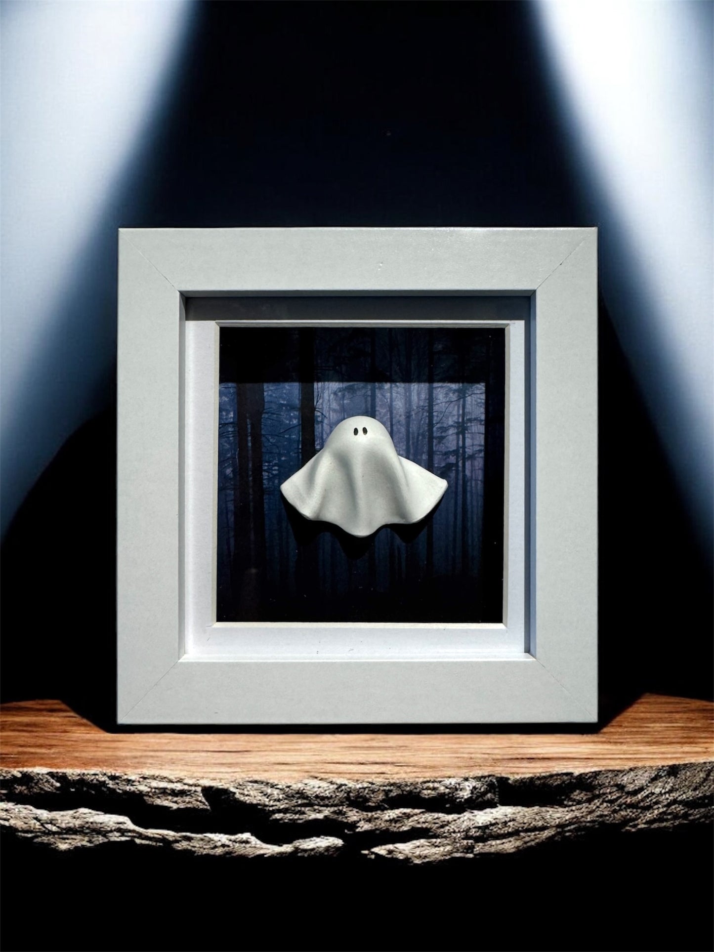 Forest Ghost Box (White or Black Frame)