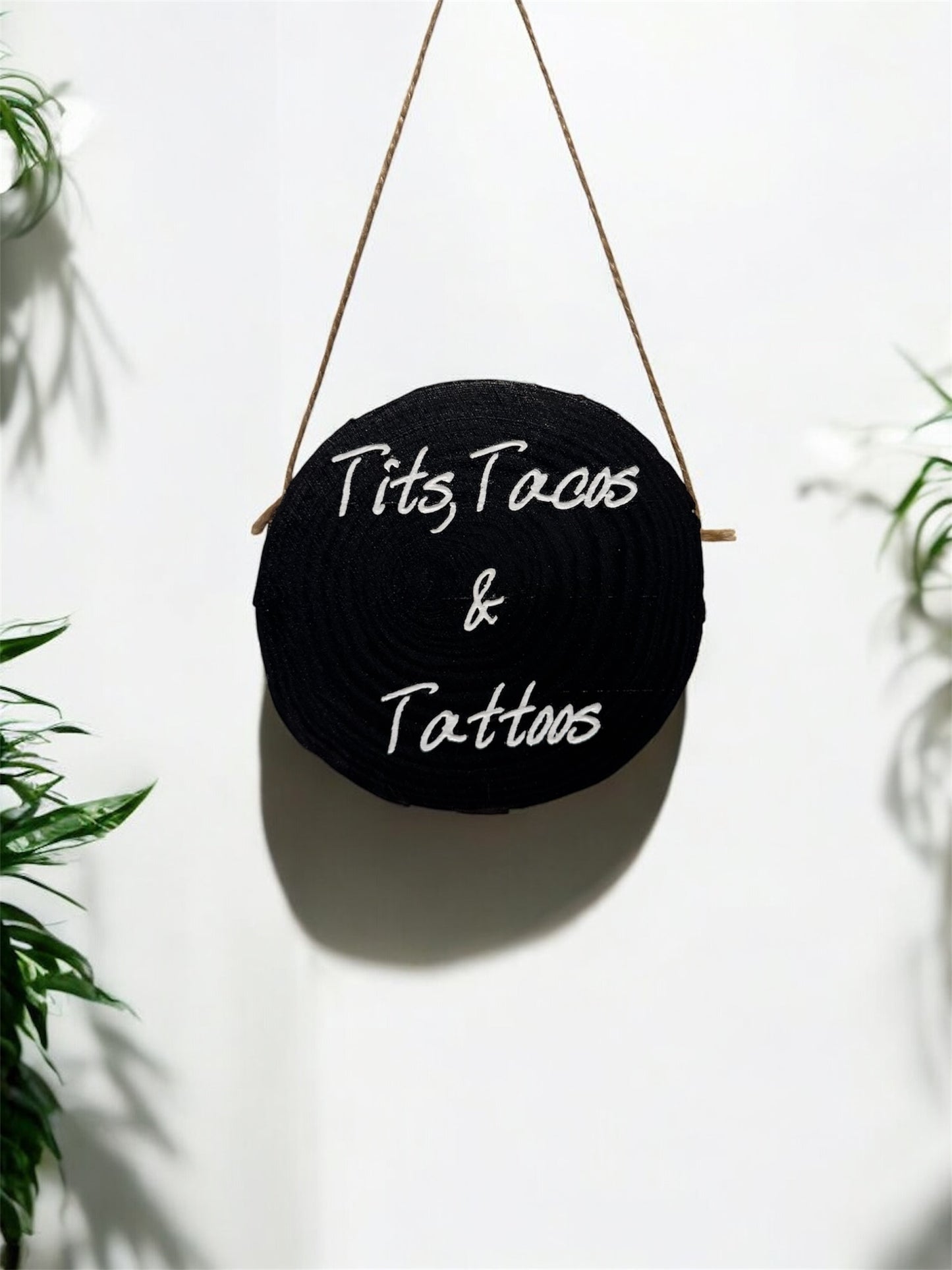 Tits, Tacos & Tattoos Sign