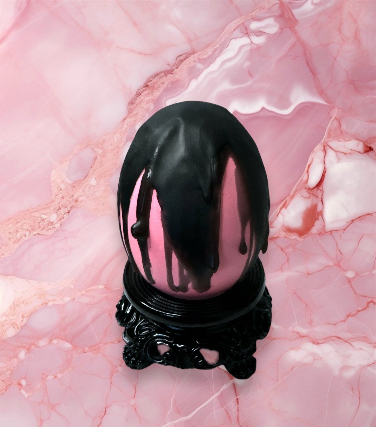 Wickedly Enchanted Pink Wax Egg