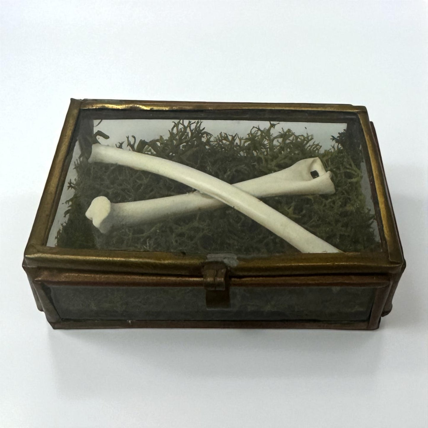 Vintage Glass Trinket Boxes