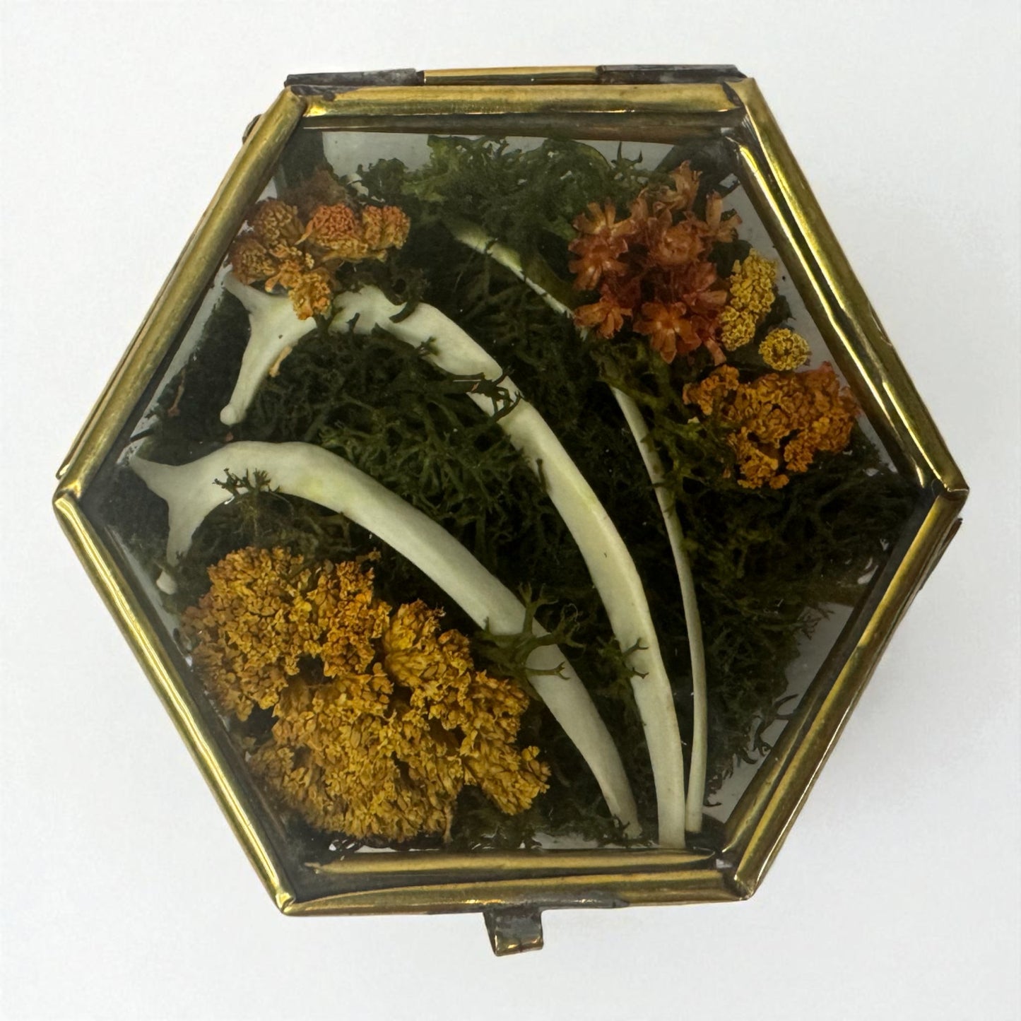 Vintage Glass Trinket Boxes