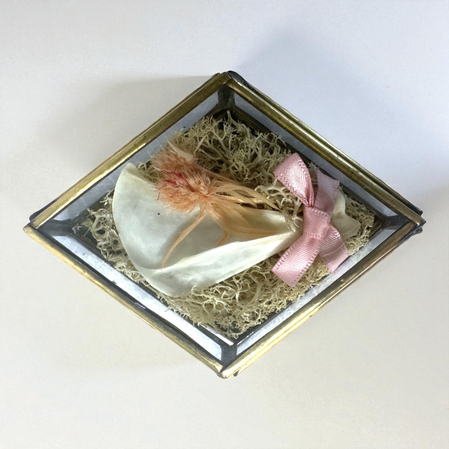 Vintage Glass Trinket Boxes