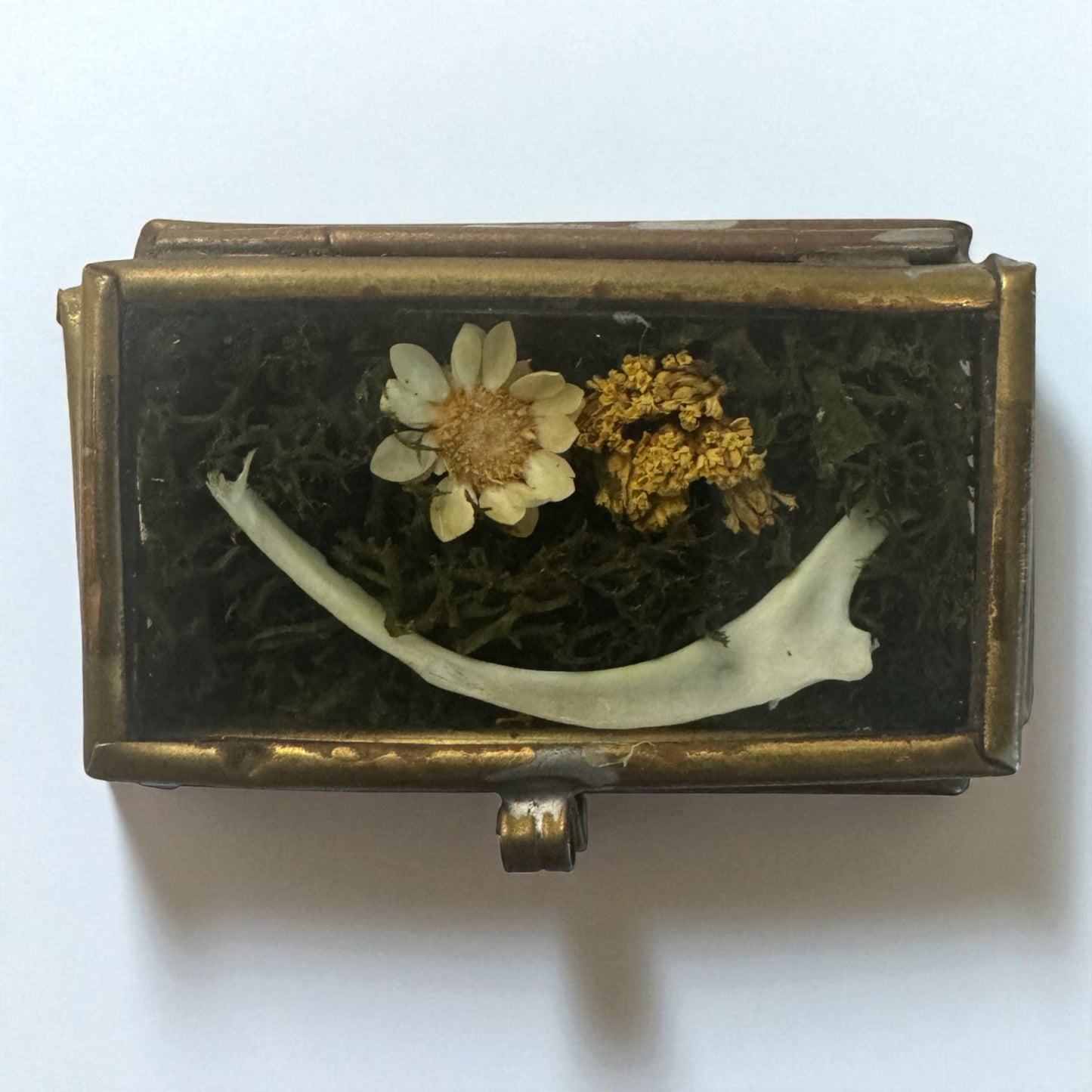 Vintage Glass Trinket Boxes