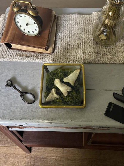 Vintage Glass Trinket Boxes