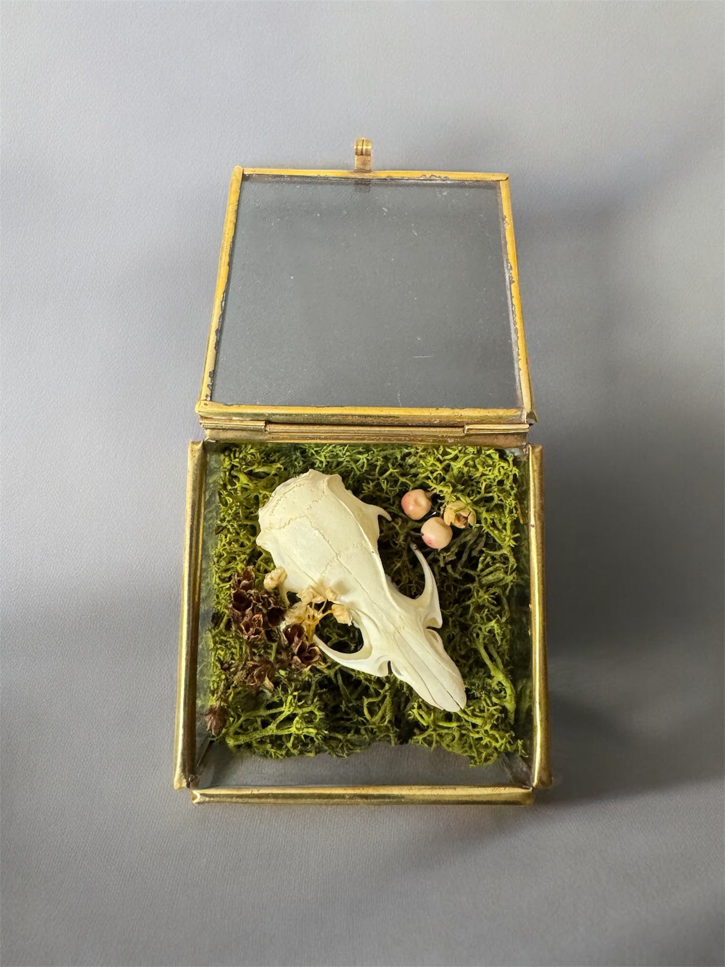 Vintage Glass Trinket Boxes