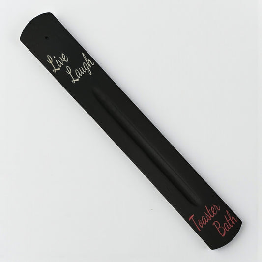 Live, Laugh, Toaster Bath Incense Holder