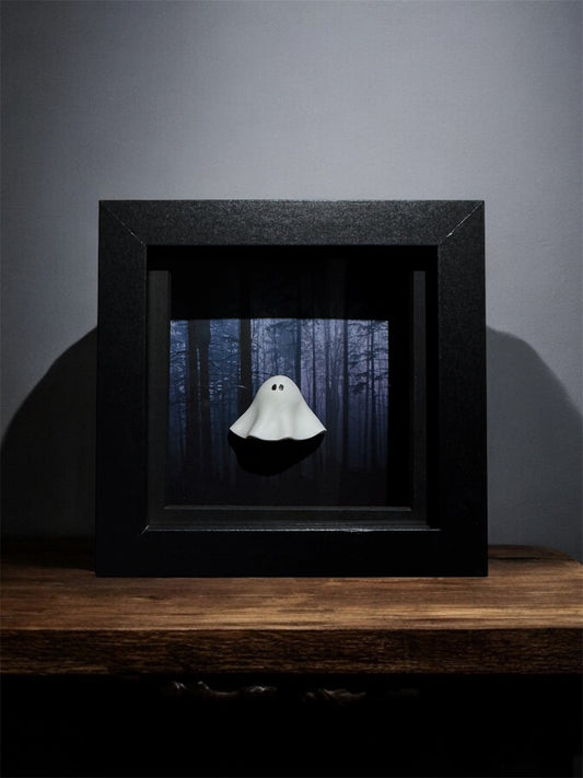 Forest Ghost Box (White or Black Frame)