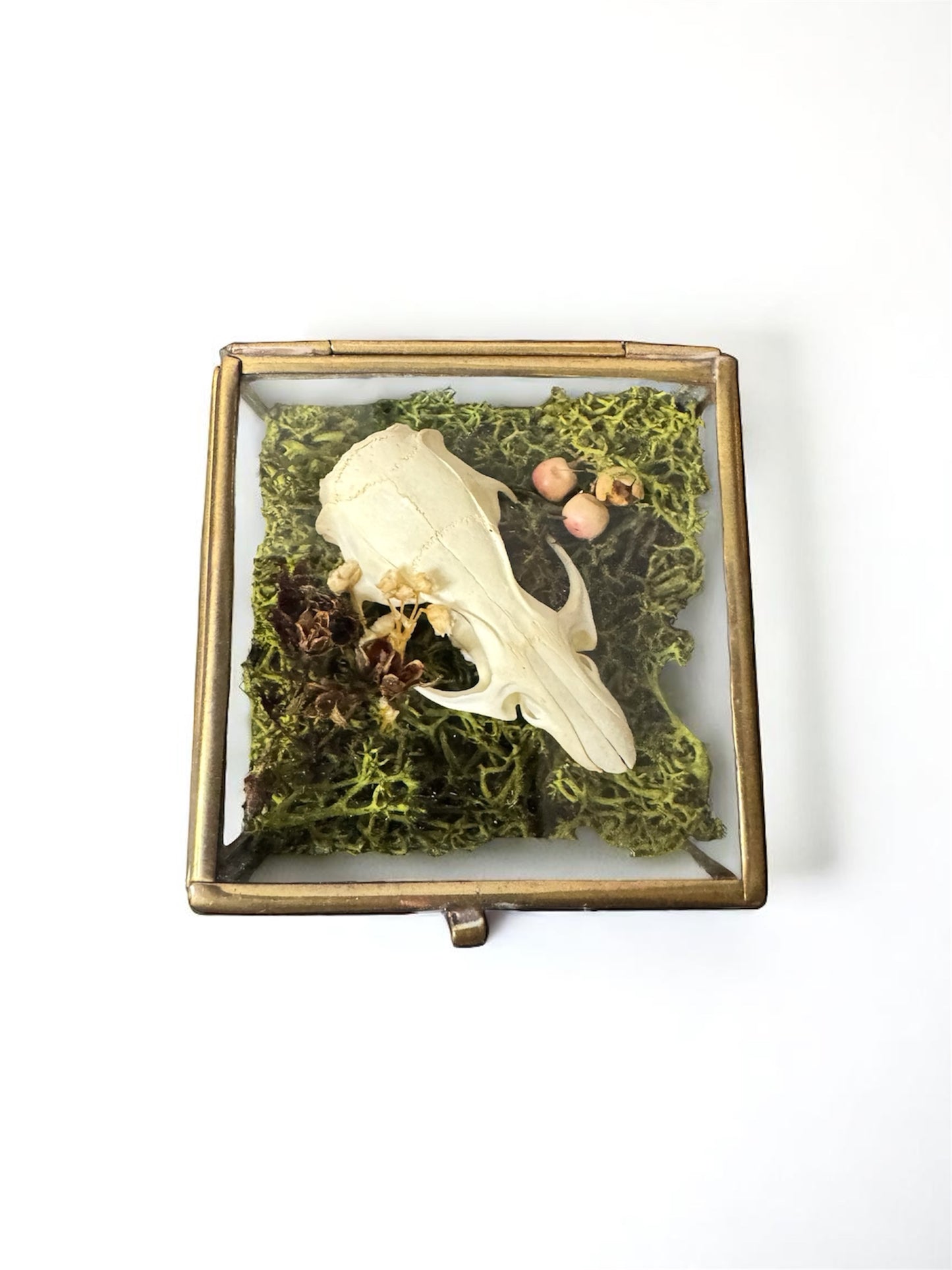 Vintage Glass Trinket Boxes