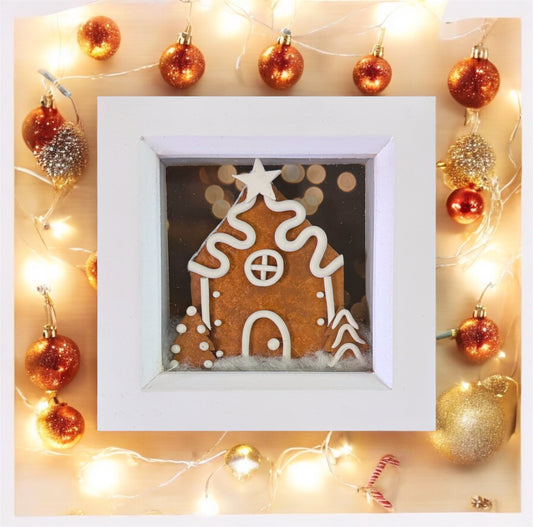 Light Up Gingerbread House