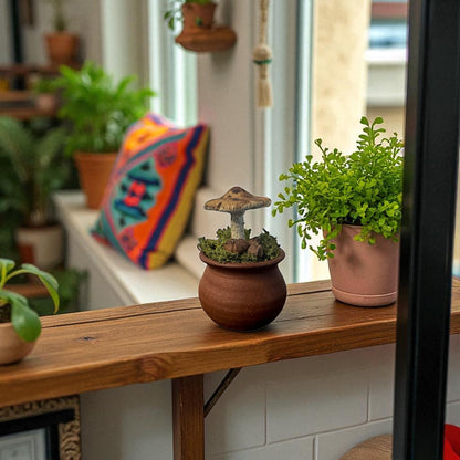 Round Shroom Pots